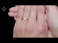 Naomi Lab Diamond Engagement Ring 0.25ct H/Si 9K White Gold