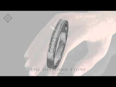 GRACE 18K White Gold Diamond ETERNITY RING 0.50CT H/SI