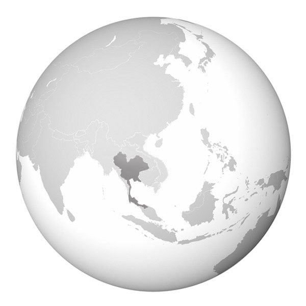 thailand map
