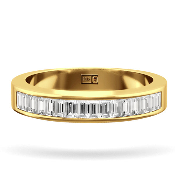 GRACE 18K Gold Diamond ETERNITY RING 0.50CT G/VS