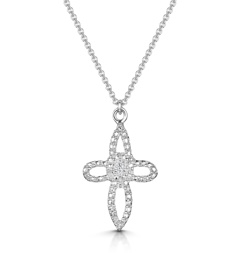 Diamond Cross Necklaces & Pendants | TheDiamondStore™